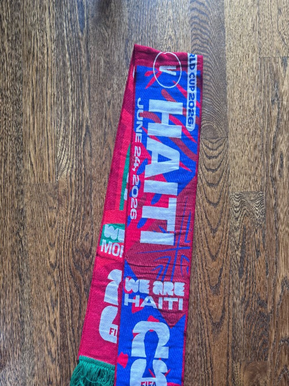 Morocco vs Haiti Match Scarf Atlanta FIFA World Cup 2026